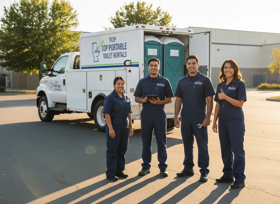 Short Term Porta Potty Rental company in Toccopola, MS